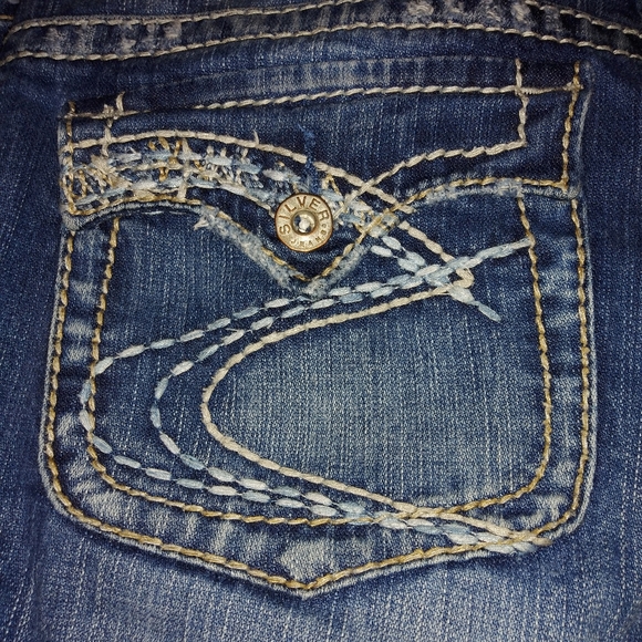 Silver "Pioneer" jeans - Picture 2 of 8